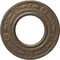 Ekena Millwork Daniela Ceiling Medallion (Fits Canopies up to 3 7/8"), 8"OD x 3 7/8"ID x 1/2"P, Warm Silver CM08DNWSS - alternate 1
